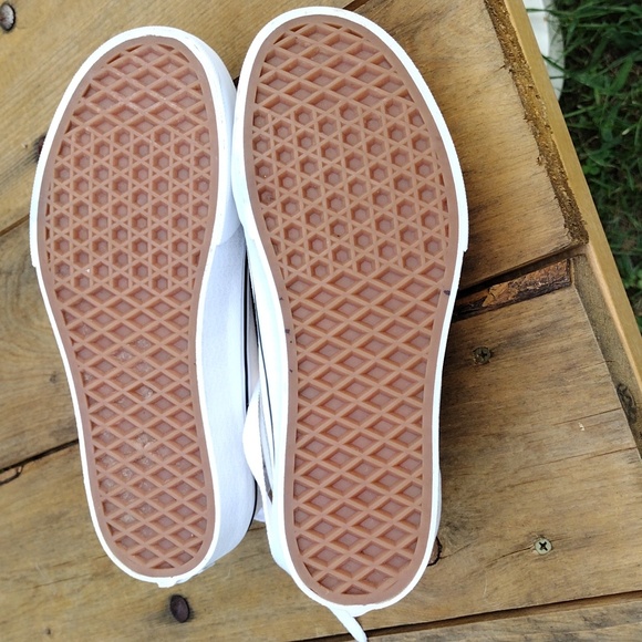 Vans Old Skool Floral Embroidery Chunky Platform Shoes Size 5.5 - Picture 9 of 10